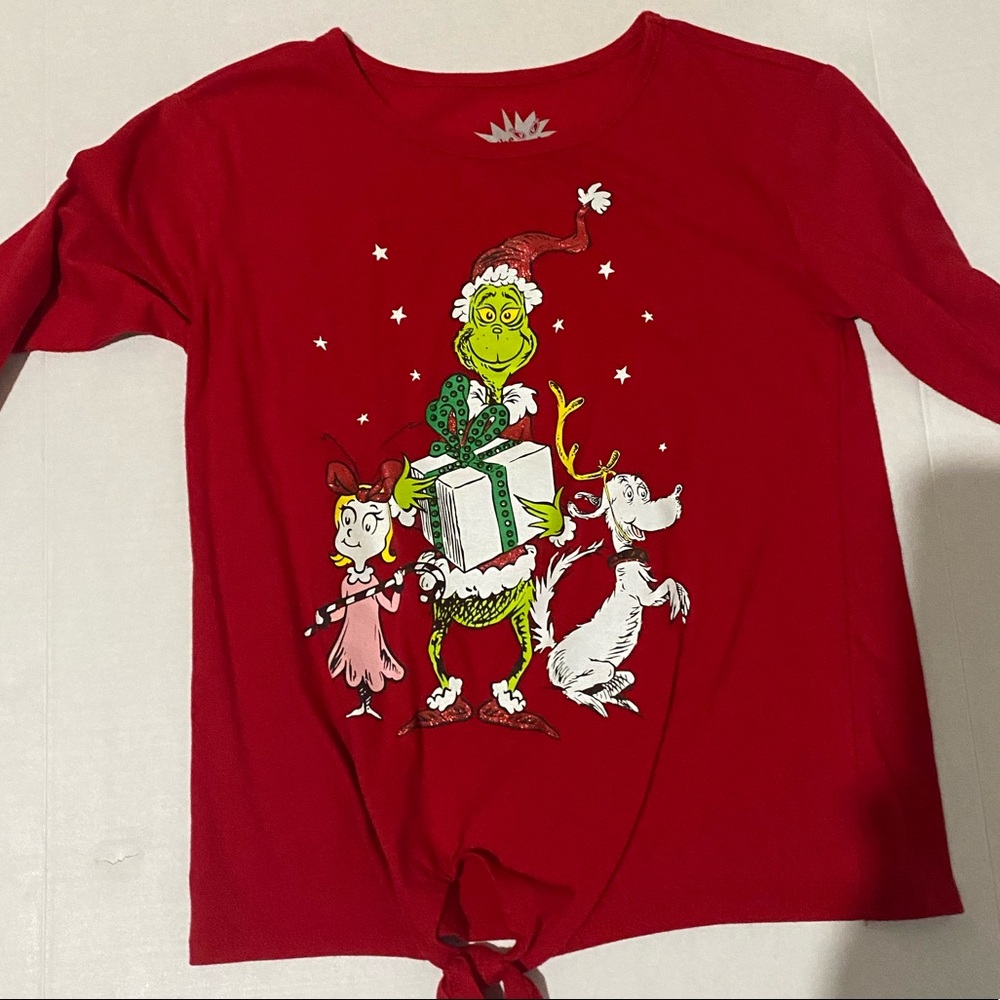 Long sleeve Mr. Grinch Tee